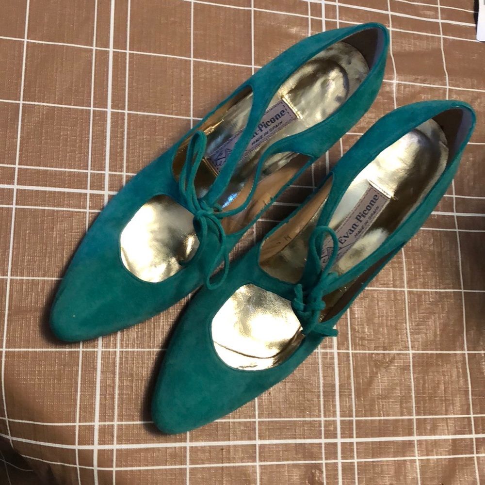 Suede shoes